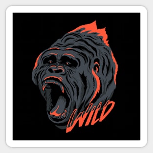 Wild Gorilla Sticker